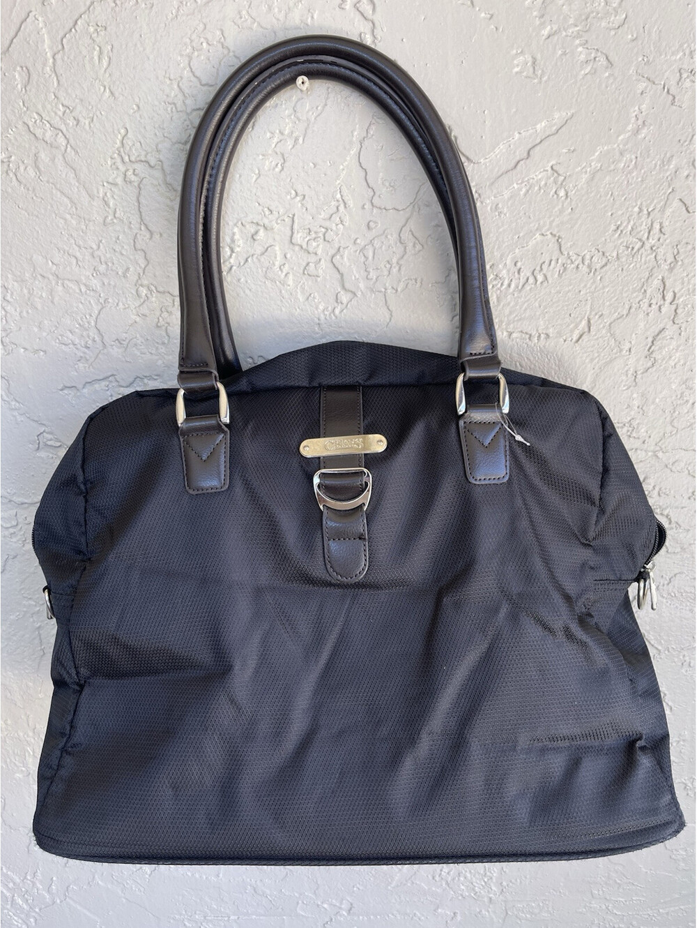 Chaps Zip Closure Luggage Weekender Carry-On Travel Tote Bag